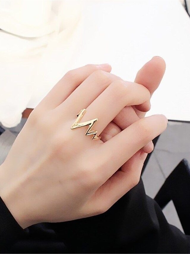 Women's Rings Fashion Outdoor Geometry Ring